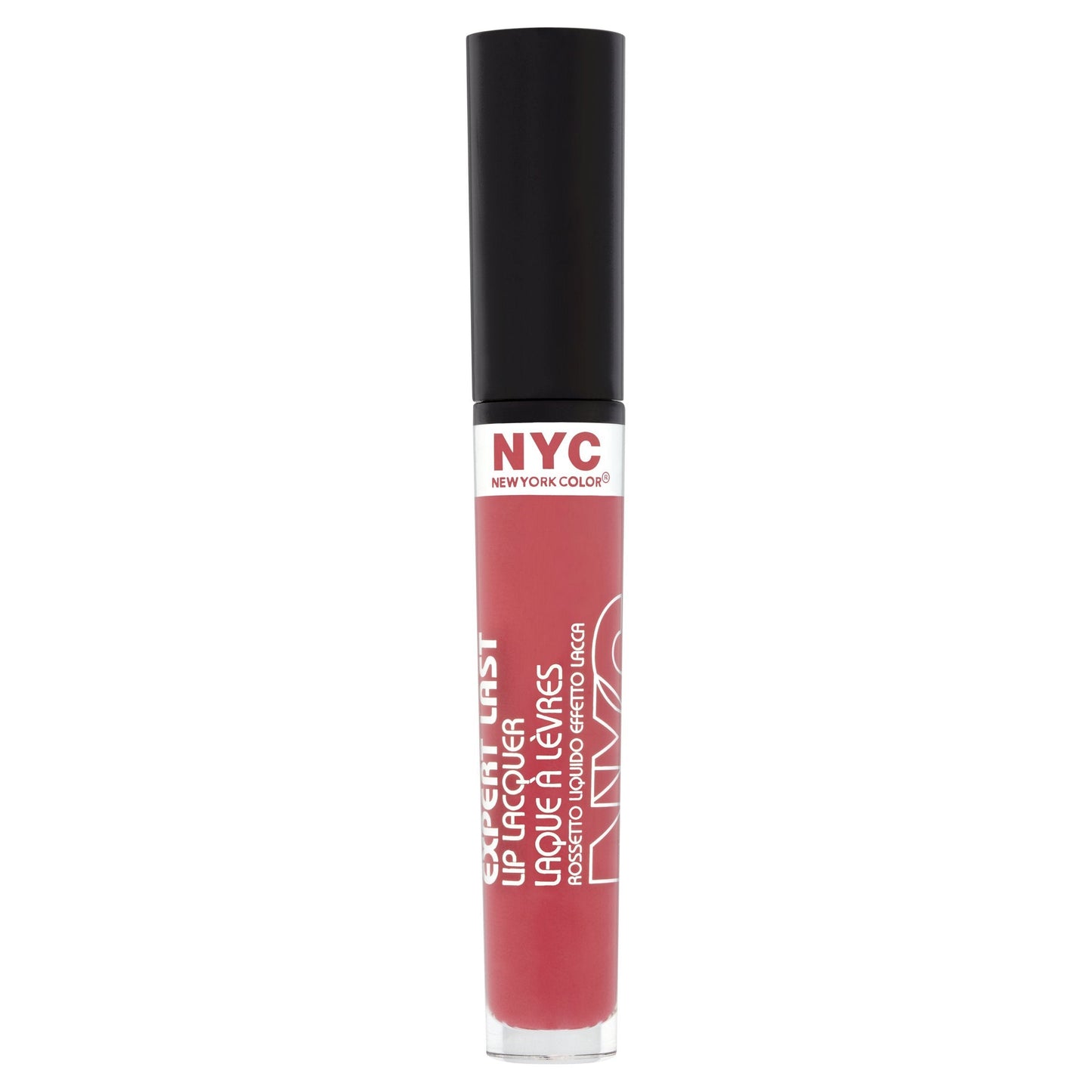 N.Y.C. New York Color Expert Last Lip Lacquer, Big City Berry, 0.15 Fluid Ounce Beauty & Personal Care NYC