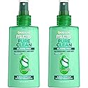 Garnier Fructis Pure Clean Detangler + Air Dry Spray, 5.0 Fl Oz, 2 Count (Packaging May Vary) Beauty & Personal Care Garnier