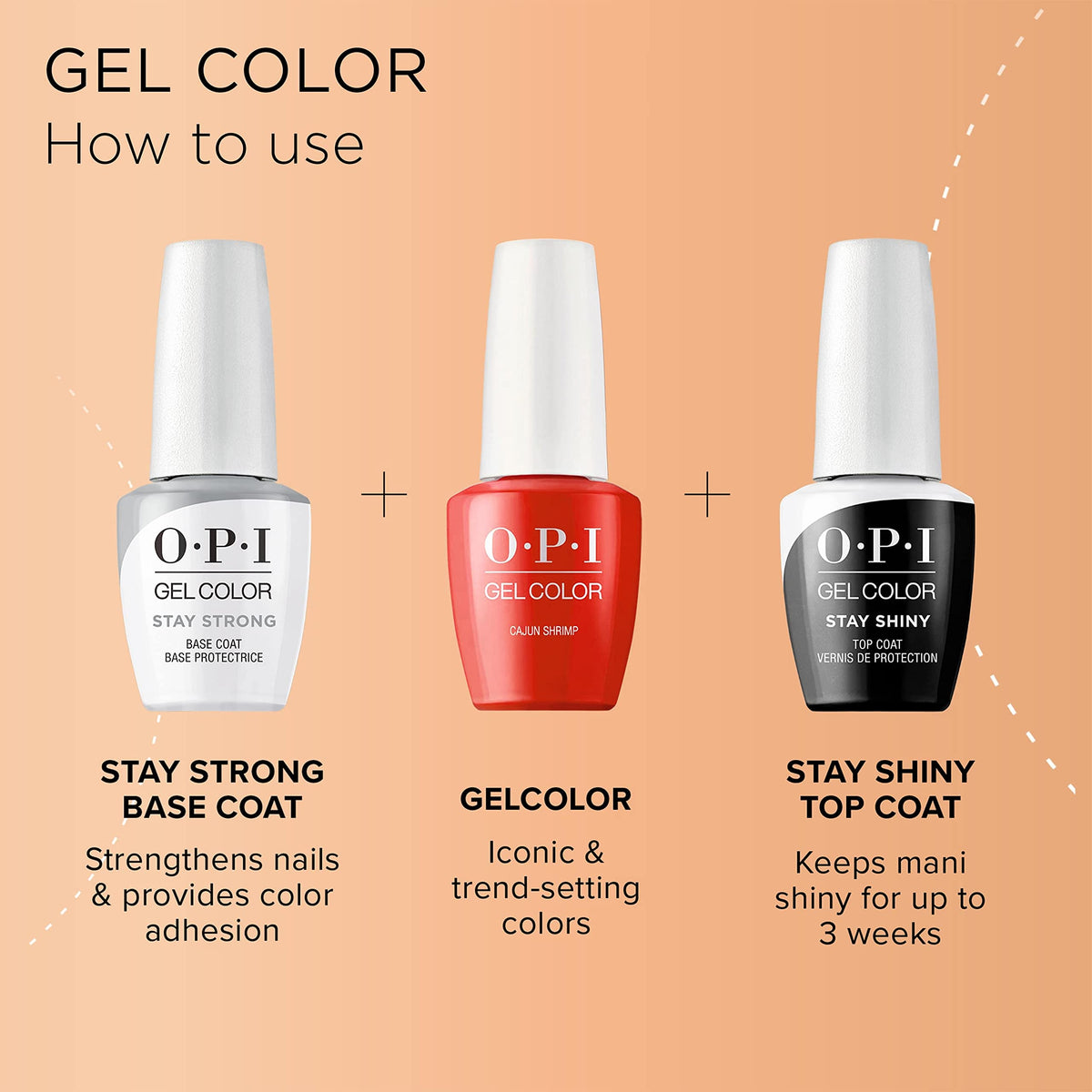 OPI GelColor, Tickle My France-y, Nude Gel Nail Polish, 0.5 fl oz Beauty & Personal Care OPI