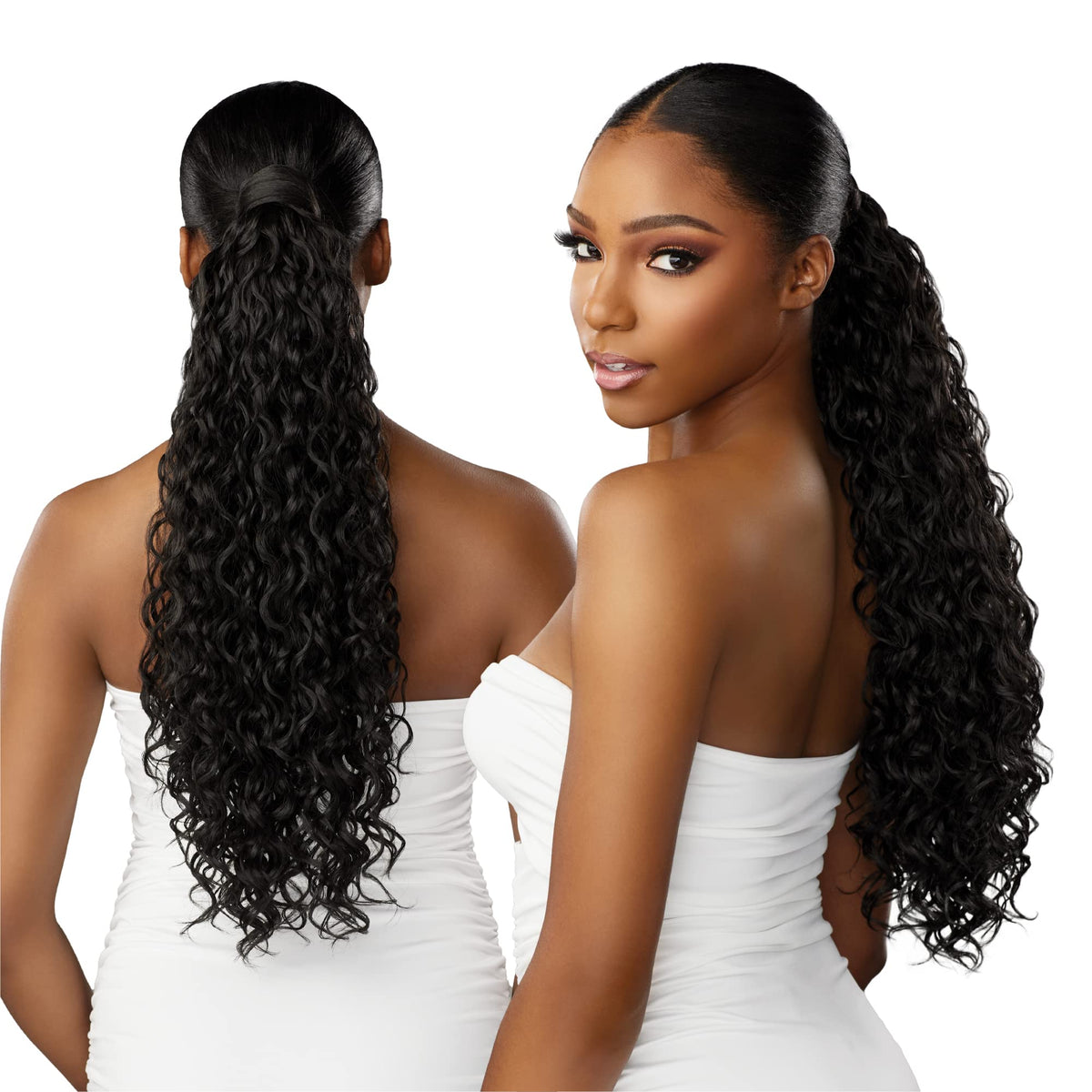 Sensationnel Lulu Pony Wrap Hairextensions-3,2 DARKBROWN
