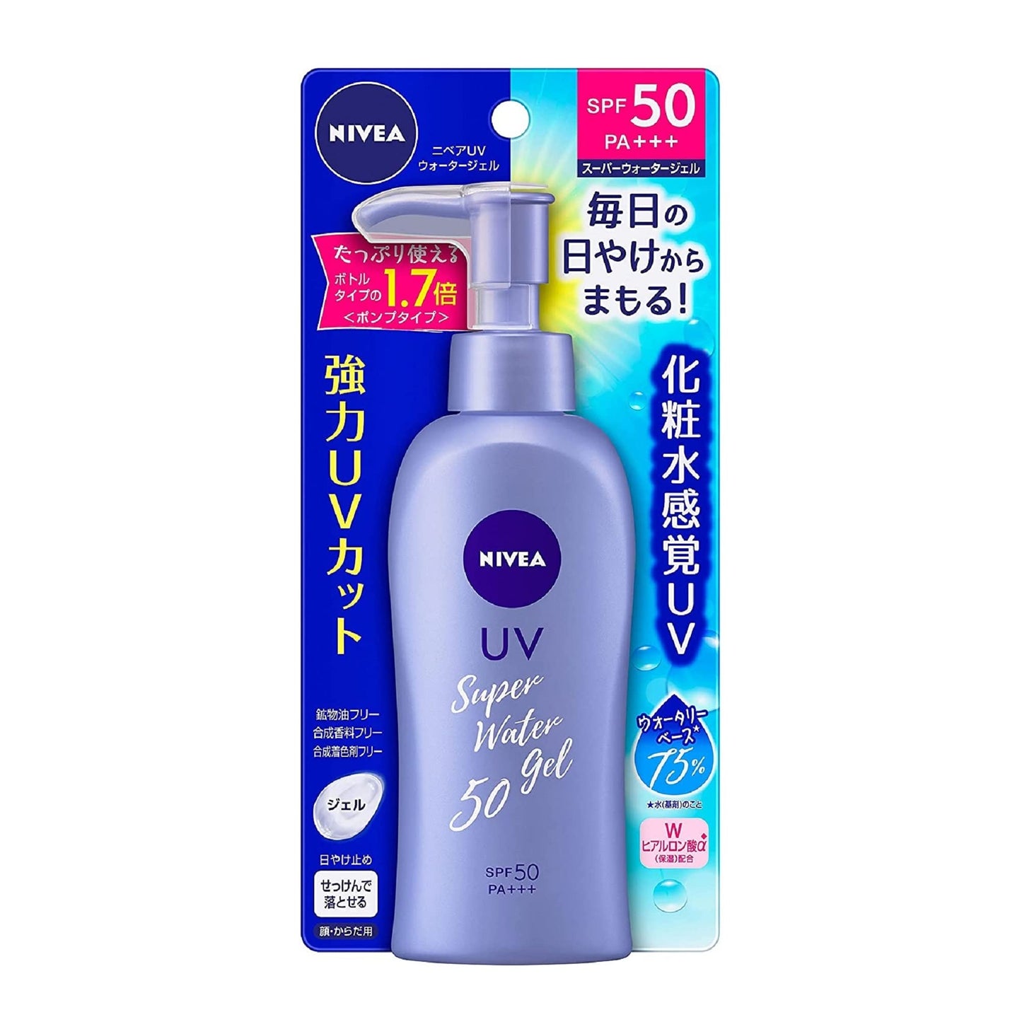 NIVEA SUN Protect Super Water Gel SPF 50 PA+++ 140g Squeeze bottle Beauty & Personal Care SOFIA BY ODE