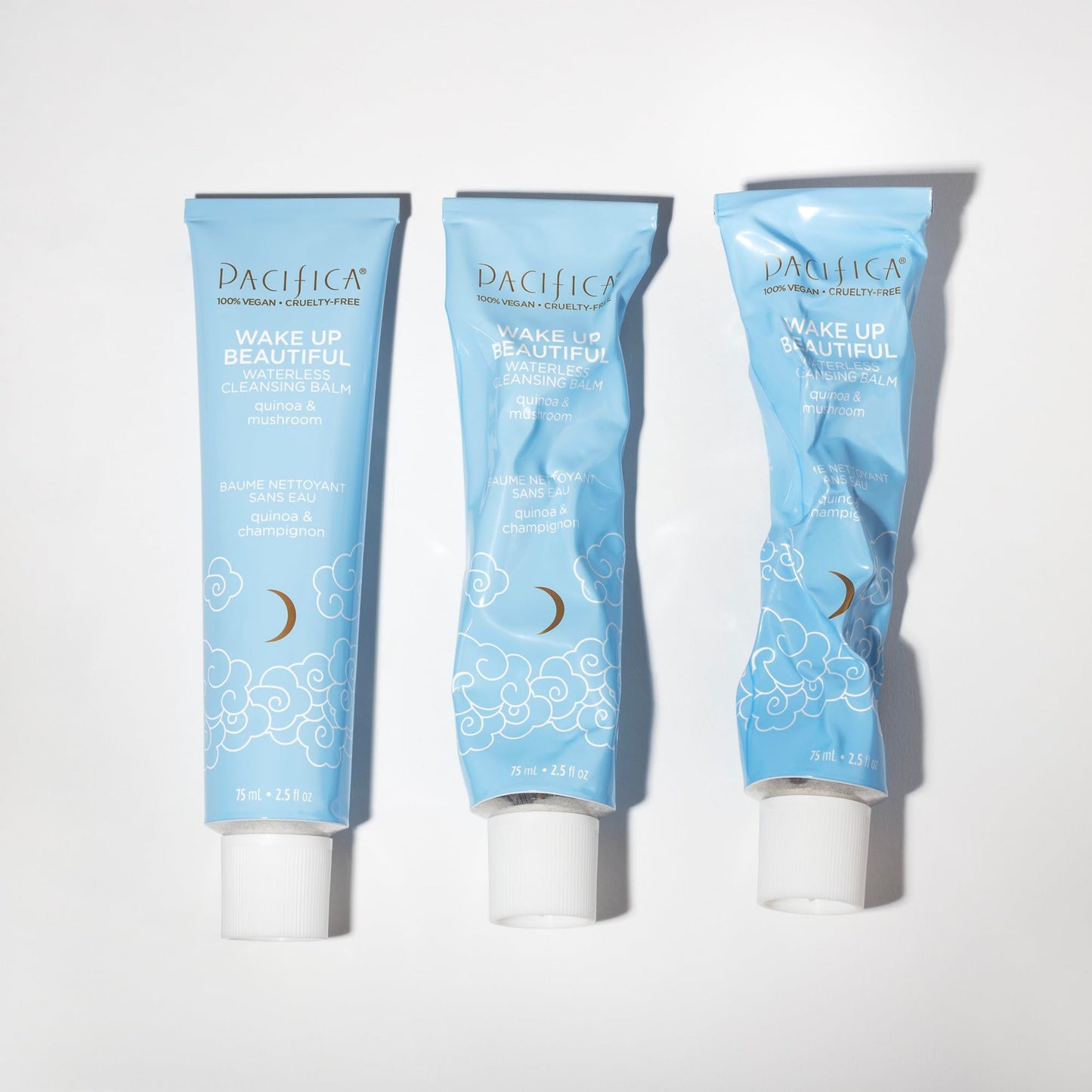 Pacifica Wake Up Beautiful Cleansing Balm & Makeup Remover - 2-in-1 Waterless Face Cleanser for Dry & Sensitive Skin, Hydrating No-Rinse Balm Beauty & Personal Care Pacifica