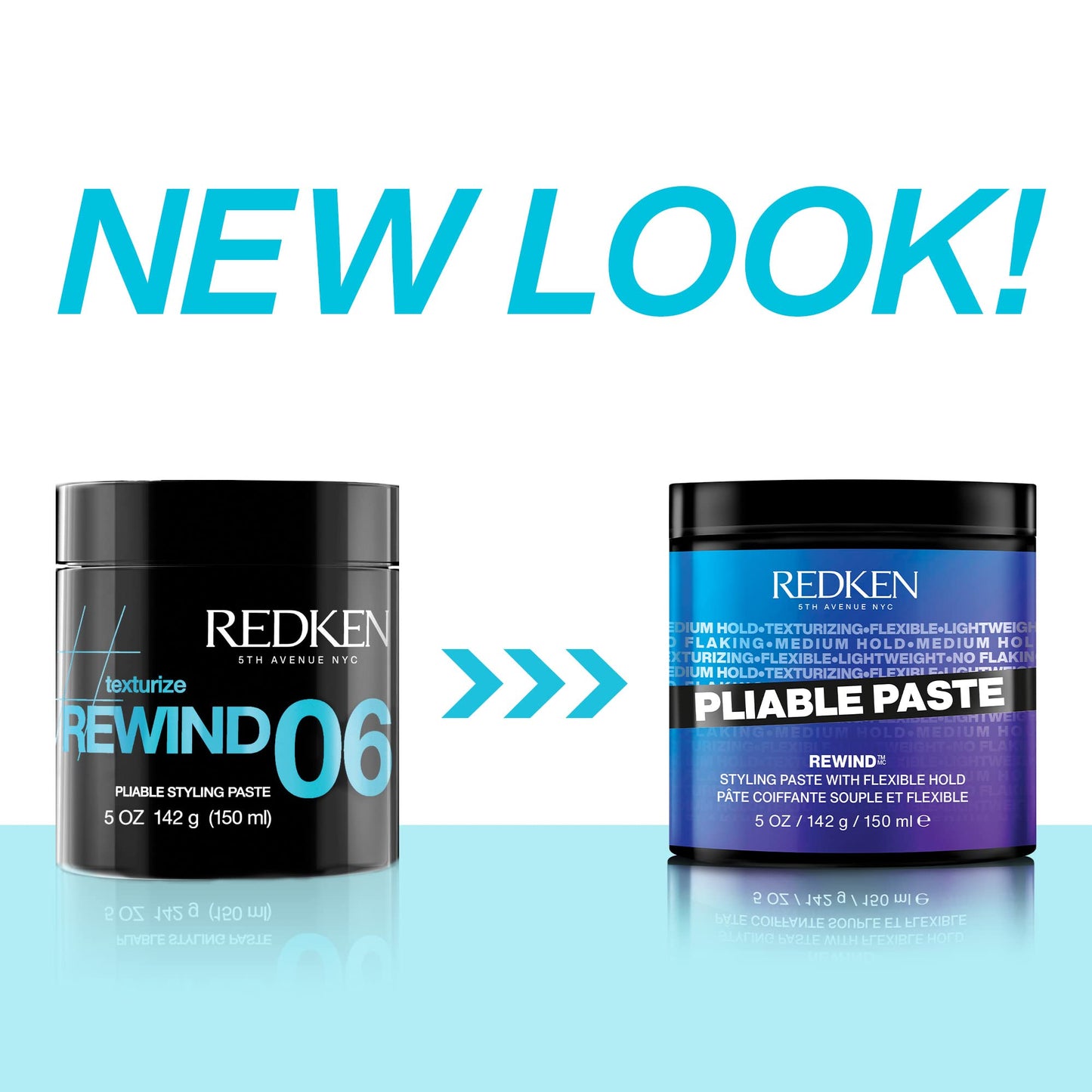 Redken Pliable Styling Paste With Flexible Hold For All Hair Types - Adds Lightweight, Flexible Texture & Moisture, Medium Hold Beauty & Personal Care Redken