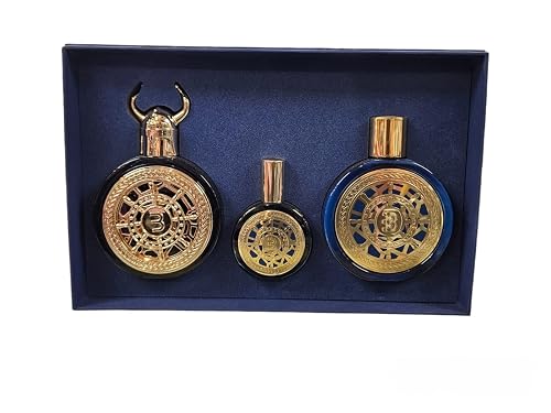 Bharara Viking Beirut Gift Set, Parfum 3.4oz 100ml with mini 1.0oz/30ml and Body Lotion 6.0oz/180ml Beauty & Personal Care B Bharara