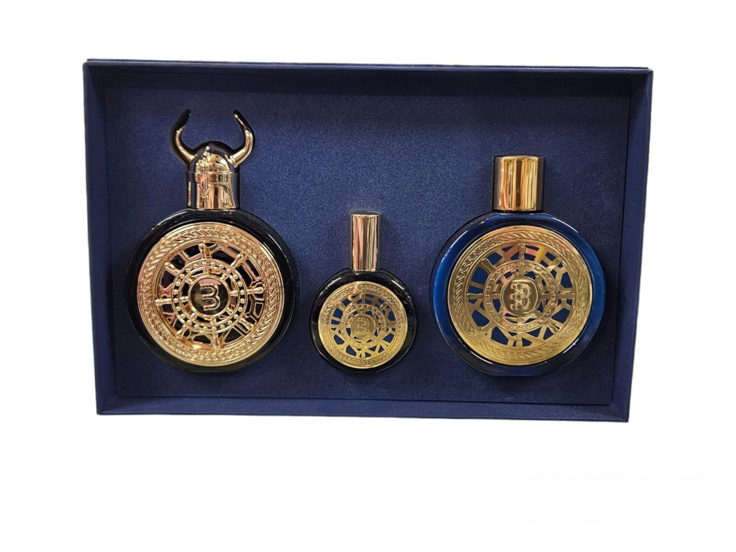 Bharara Viking Beirut Gift Set, Parfum 3.4oz 100ml with mini 1.0oz/30ml and Body Lotion 6.0oz/180ml Beauty & Personal Care B Bharara
