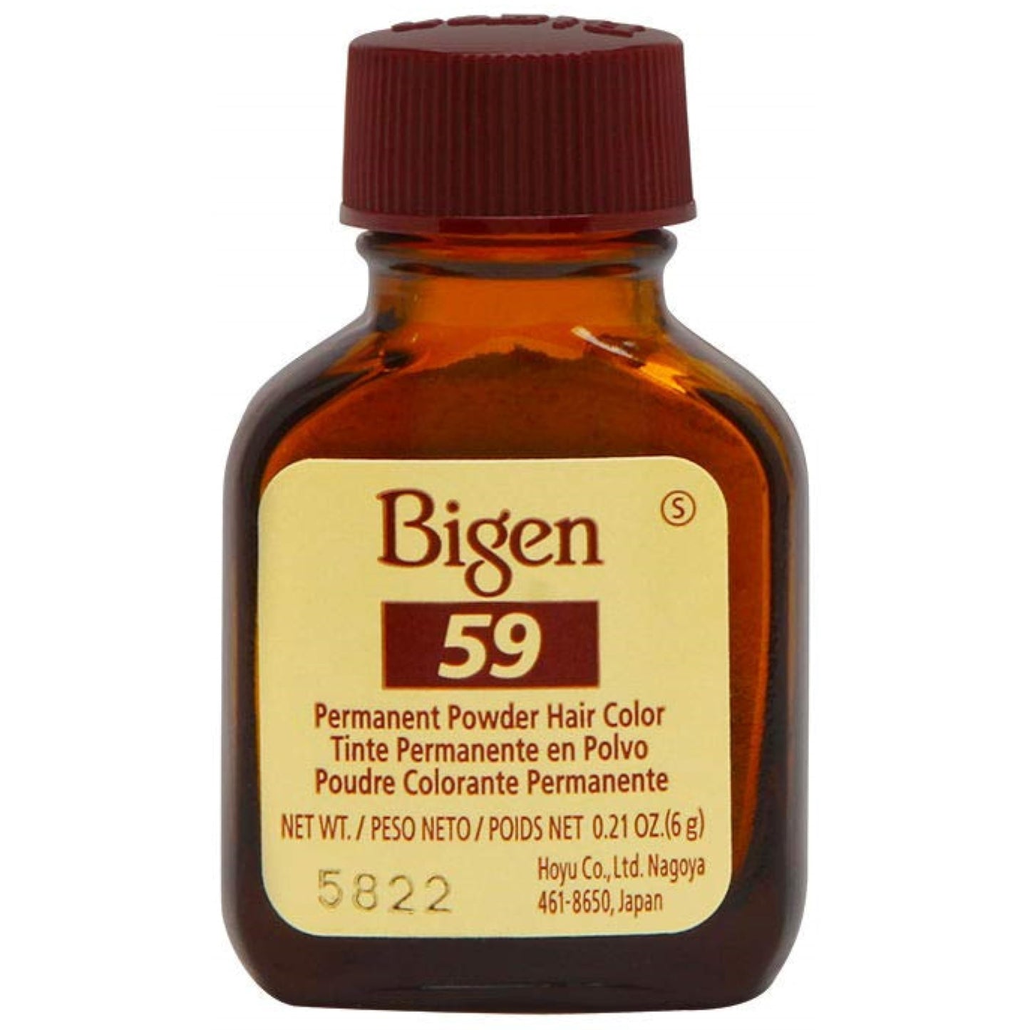 Bigen Permanent Powder Hair Color 59 Oriental Black 1 ea Beauty & Personal Care Bigen