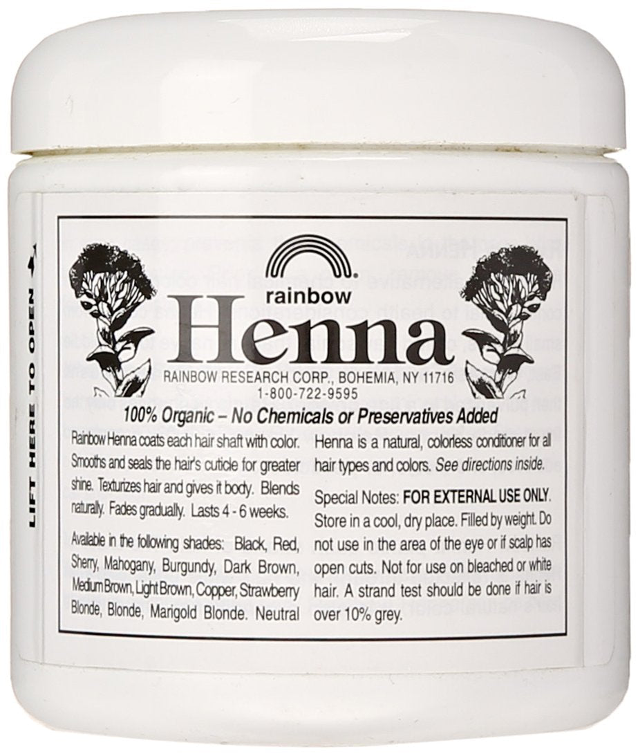 Rainbow Research Henna Hair Color and Conditioner, Persian Marigold Blonde/Golden Blonde, 4 Ounce Beauty & Personal Care Rainbow Research