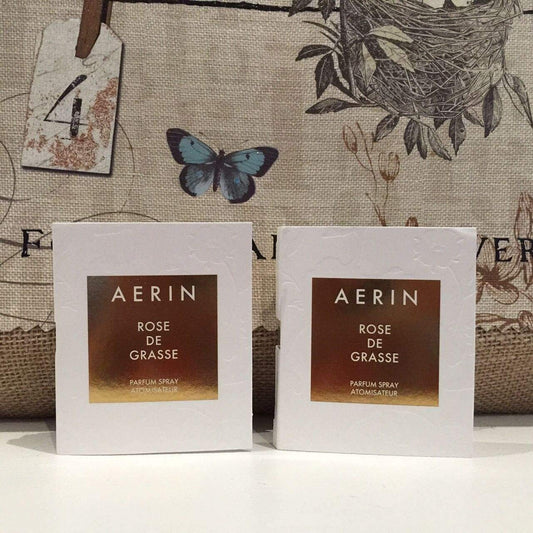 Lot of 2 Aerin Rose De Grasse Parfum .07 Oz / 2 Ml Travel Mini Spray Beauty & Personal Care AERIN