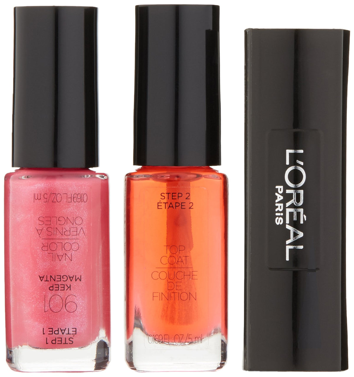L’Oréal Paris Cosmetics Infallible Nail, Keep Magenta, 0.34 Fluid Ounce