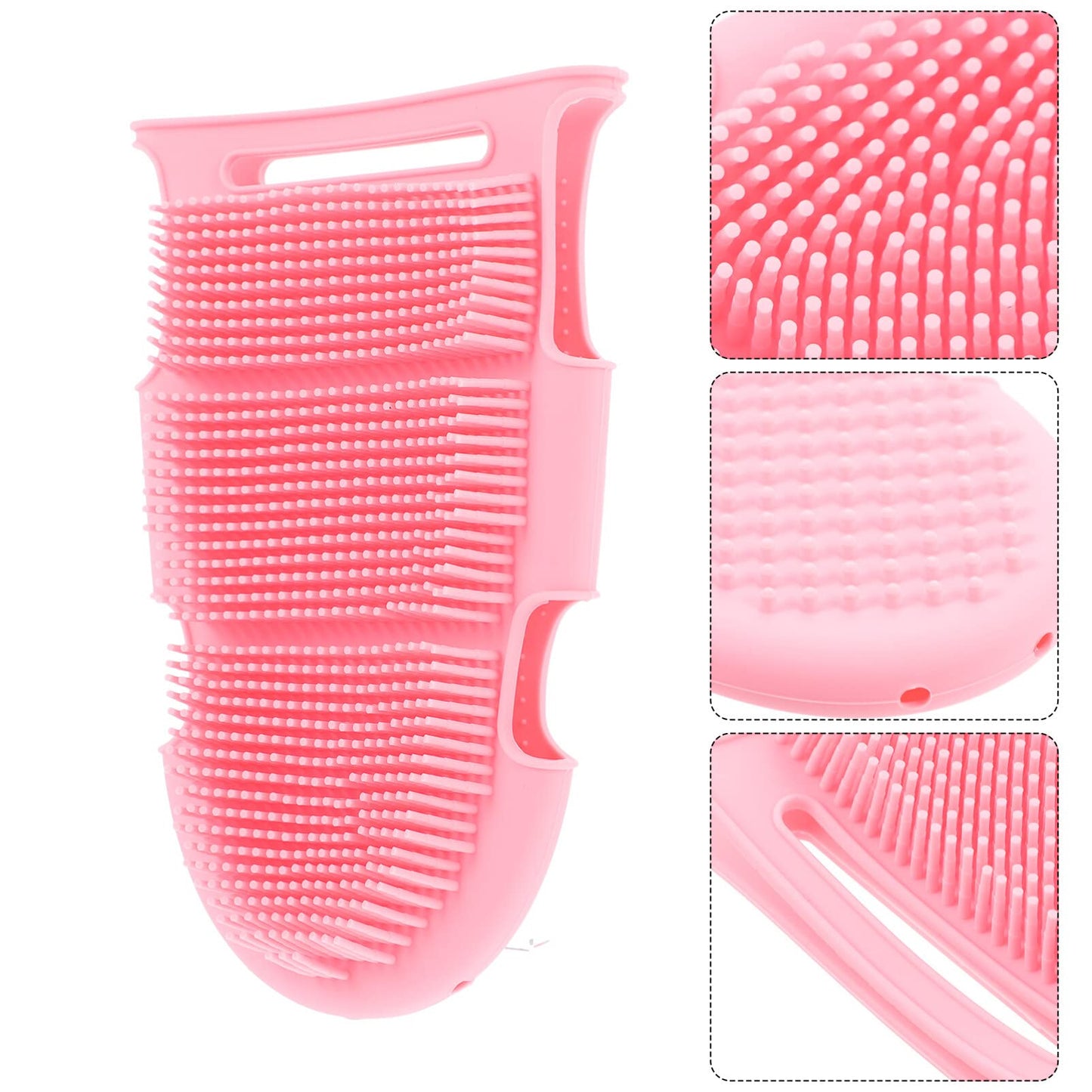 Uonlytech Silicone Bath Brush Spa Massage Sponges for Bathing Silicone Massage Gloves for Body Baby Scrubber Bath Childrens Mittens Rubber Bath Brush Beauty and Personal Care Uonlytech