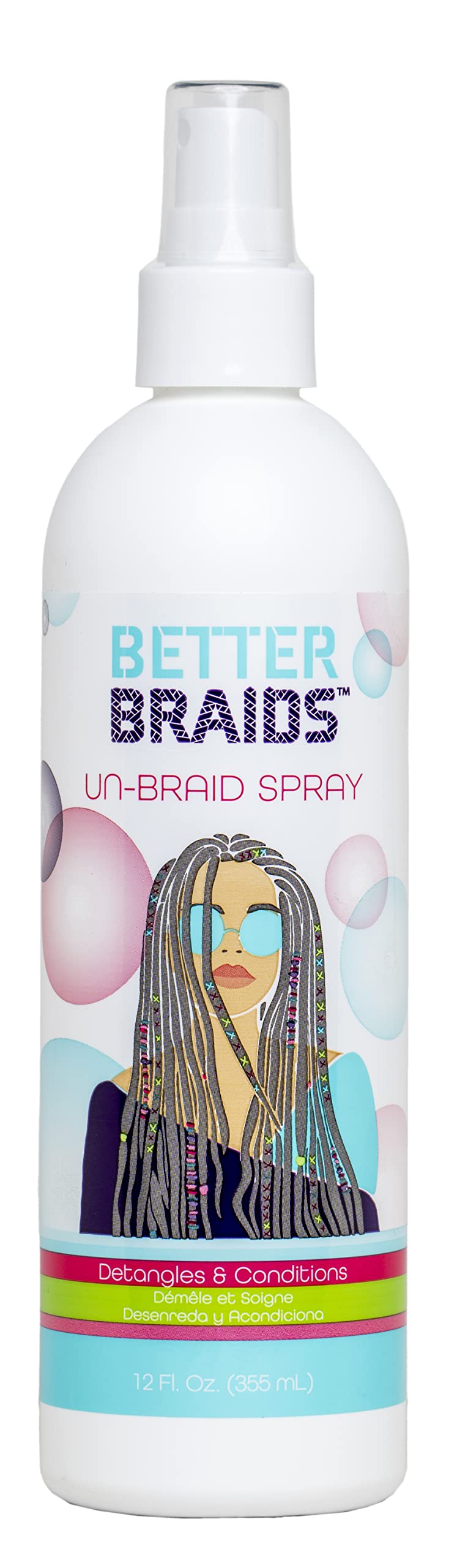 Better Braids Un-Braid Spray (Pack of 2) Beauty & Personal Care Better Braids
