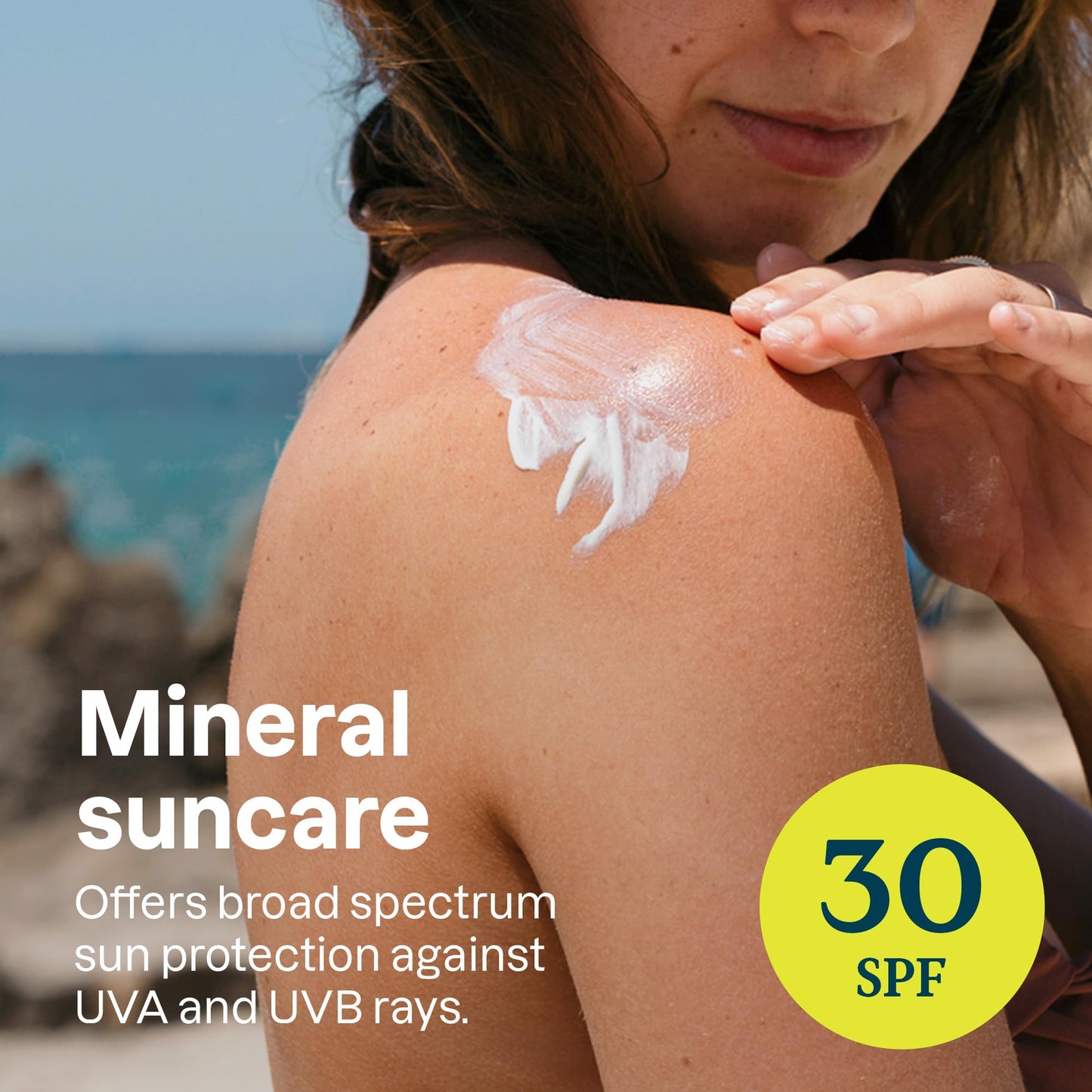 ATTITUDE Mineral Sunscreen for Sensitive Skin, EWG Verified, Broad Spectrum UVA/UVB, Dermatologically Tested, Plant and Mineral-Based Formula, Vegan Beauty & Personal Care ATTITUDE