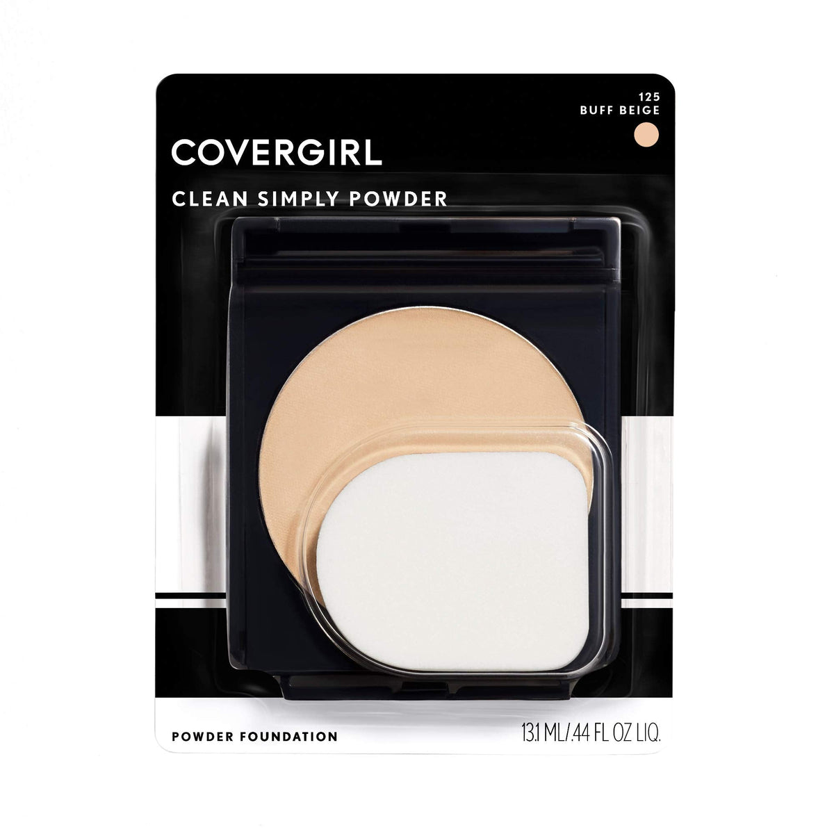 CoverGirl Simply Powder Foundation Buff Beige(W) 525, 0.41-Ounce Compact (Pack of 2) Beauty & Personal Care COVERGIRL