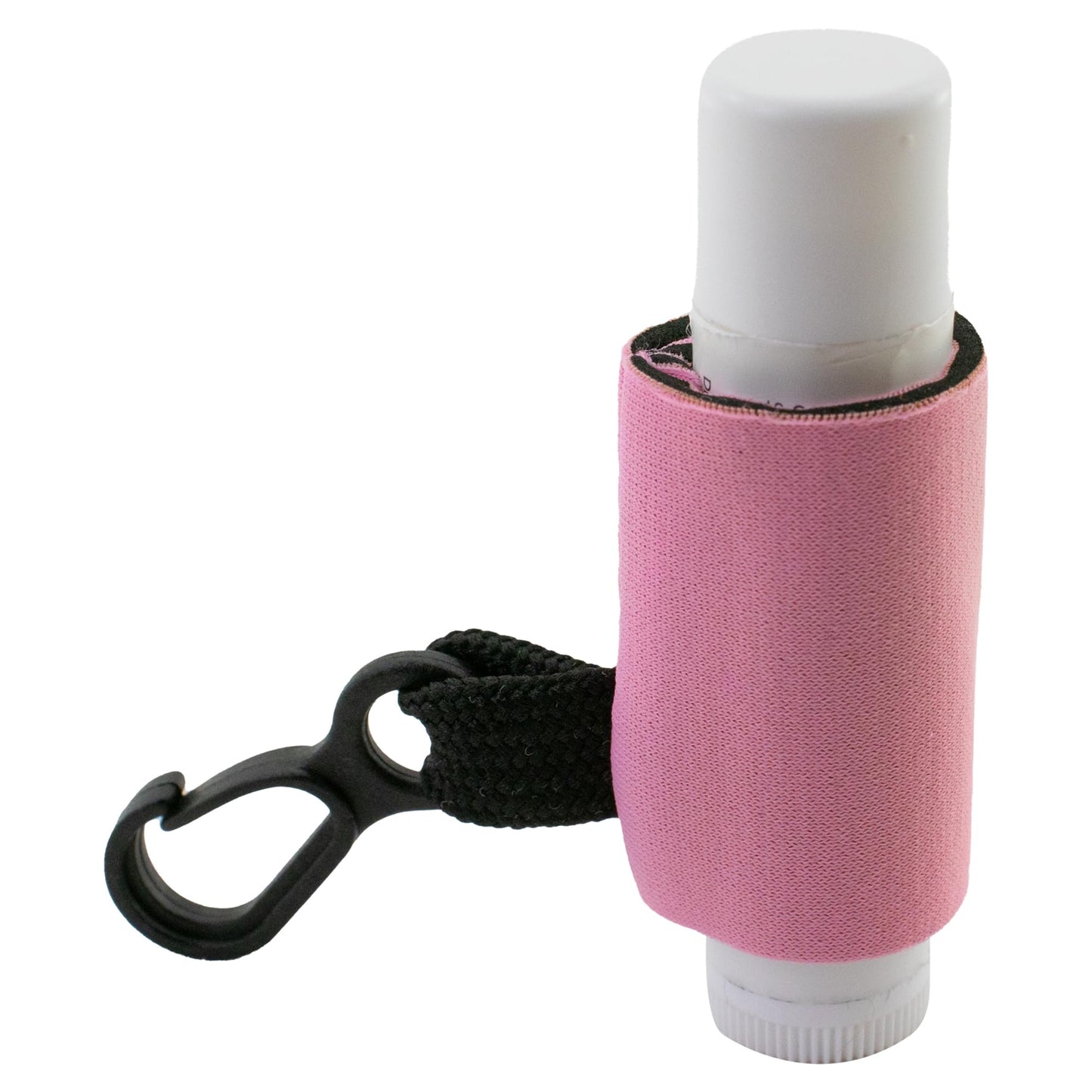 Birdz 10 Clip-On Neoprene Pink Sleeve Lip Balm Holsters LIPSTICK HOLDER Key Chain Beauty and Personal Care Birdz
