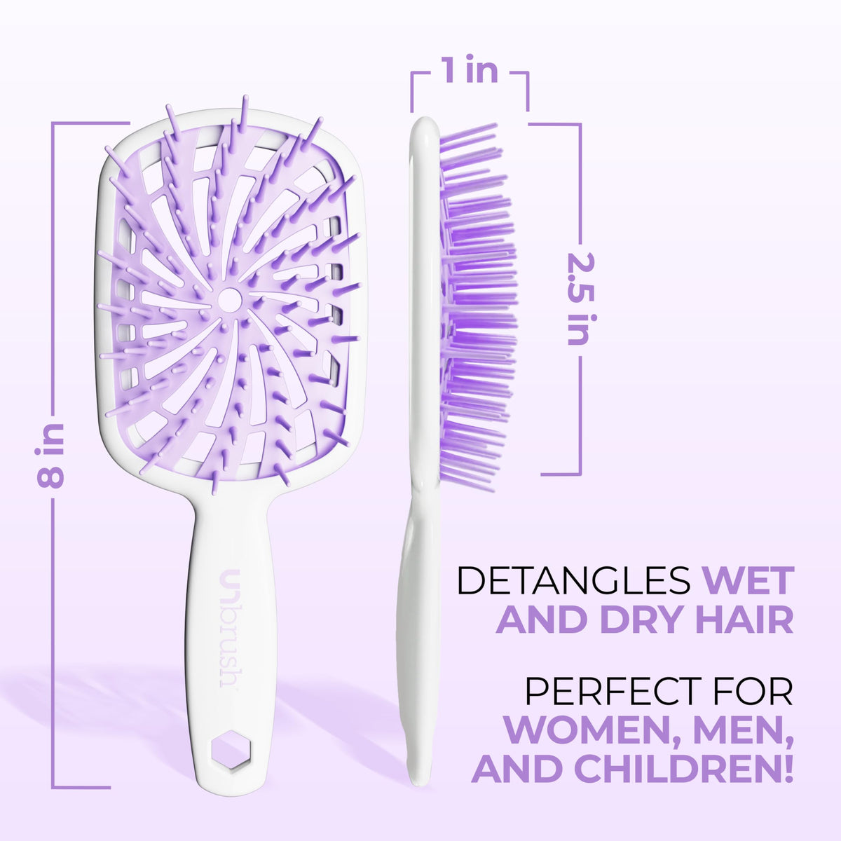 FHI Heat UNbrush Plus Detangling Brush for Fine & Fragile Hair