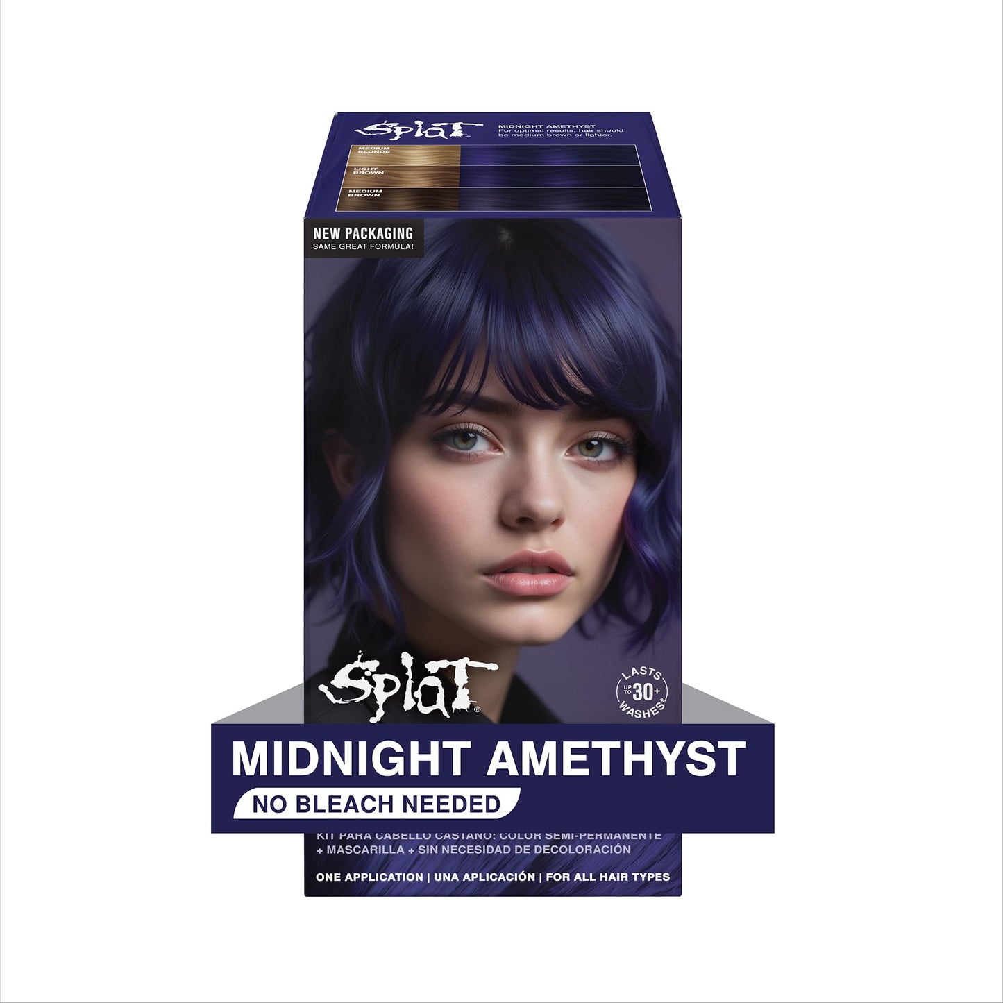 Splat Midnight Hair Color Amethyst 6 Fl oz. Beauty & Personal Care Splat