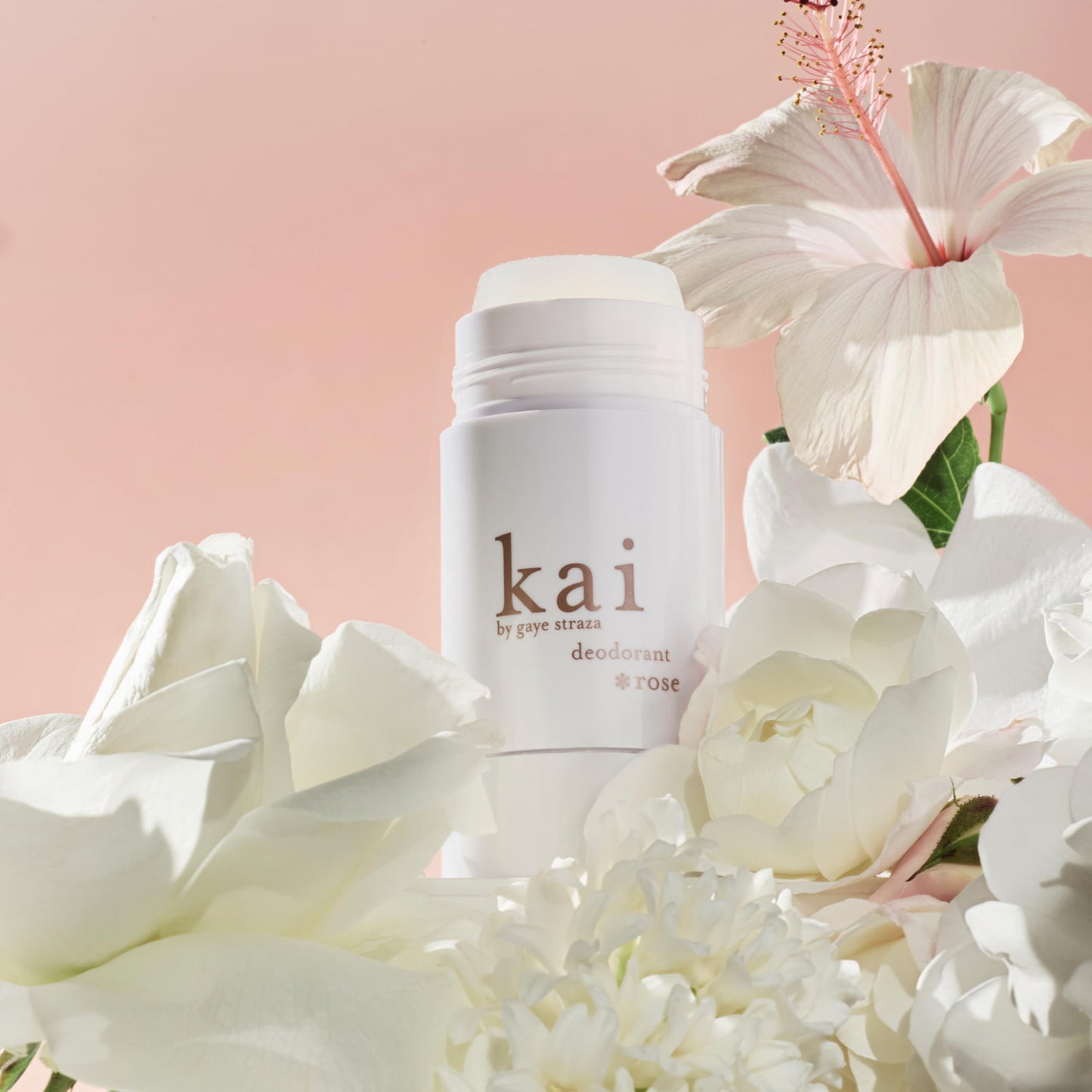 kai Deodorant Rose, 2.6 oz., aluminum free deodorant with chamomile and plant extracts, ideal for sensitive skin, scented kai, layered with rose Beauty and Personal Care kai
