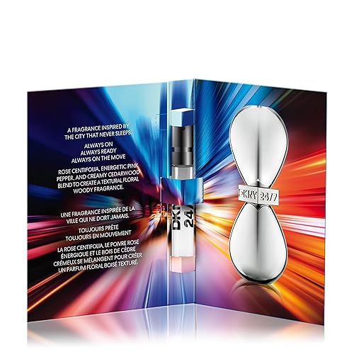 DKNY 24/7 Eau de Parfum Trial Perfume Spray For Women, Vial Sample Size, 0.05 Fl. Oz. / 1.5 mL Beauty & Personal Care DKNY