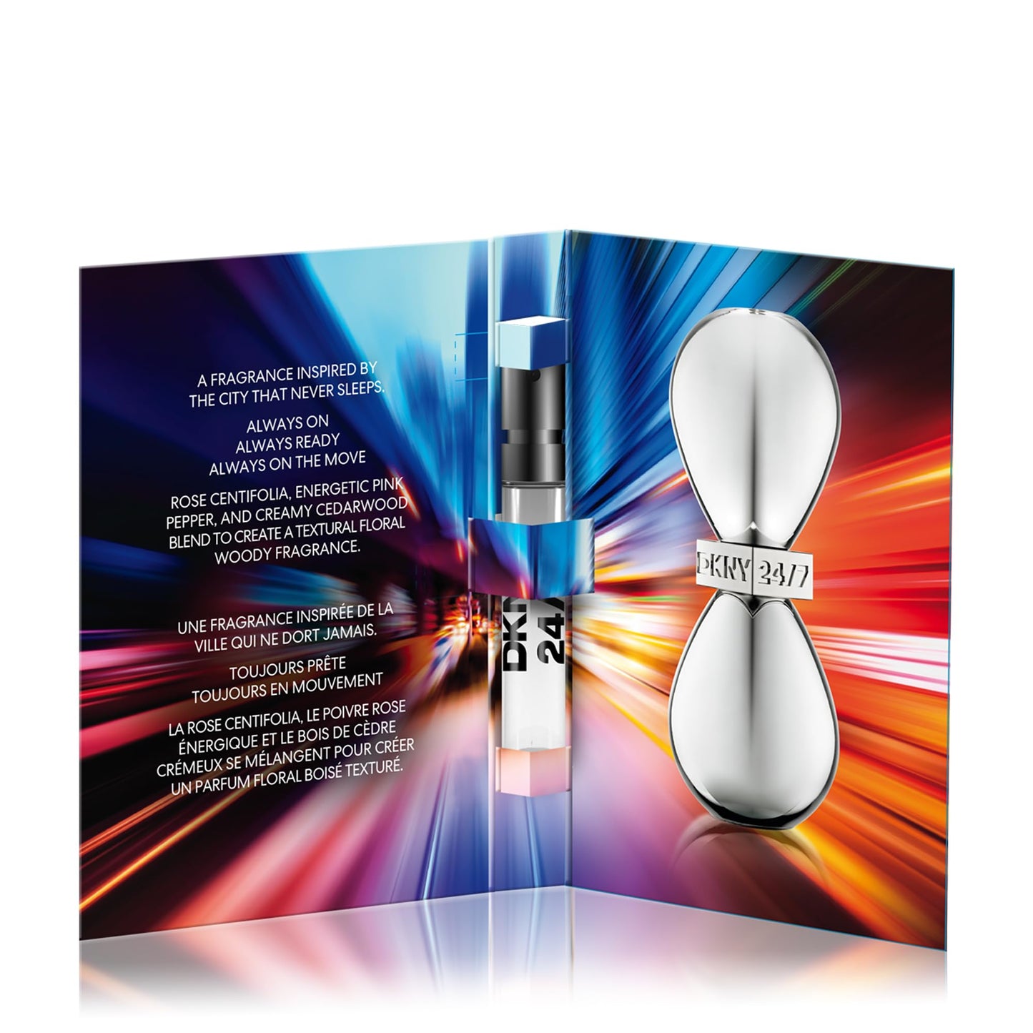 DKNY 24/7 Eau de Parfum Trial Perfume Spray For Women, Vial Sample Size, 0.05 Fl. Oz. / 1.5 mL Beauty & Personal Care DKNY
