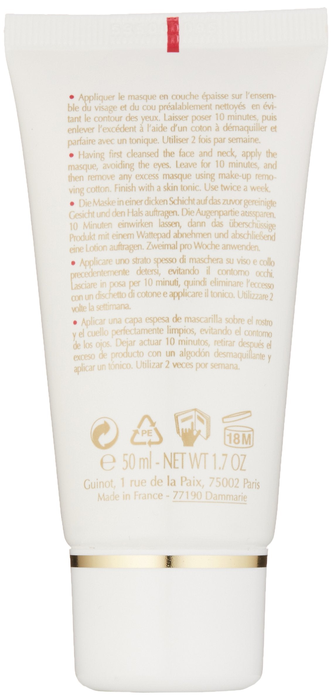 Guinot Hydra Sensitive Face Mask, 1.7 oz Beauty & Personal Care Guinot