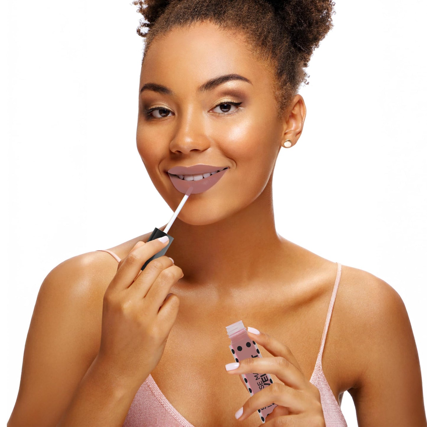 Sacha Cosmetics Intense Matte Lip Velvet Liquid Lipstick, Long-Lasting Velvet Matte Finish, 0.2 fl oz, I'm In The Nude Beauty & Personal Care Sacha Cosmetics