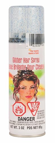 Rubie's Glitter Hairspray, Blue Beauty & Personal Care Rubies