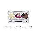 Ruby Kisses Go Brow Eyebrow Kit, Dual Shade Powder & Wax, Includes 3 Stencils, Perfect for Shaping & Defining, Natural Brow Look, Ideal for Sparse Beauty & Personal Care Ruby Kisses
