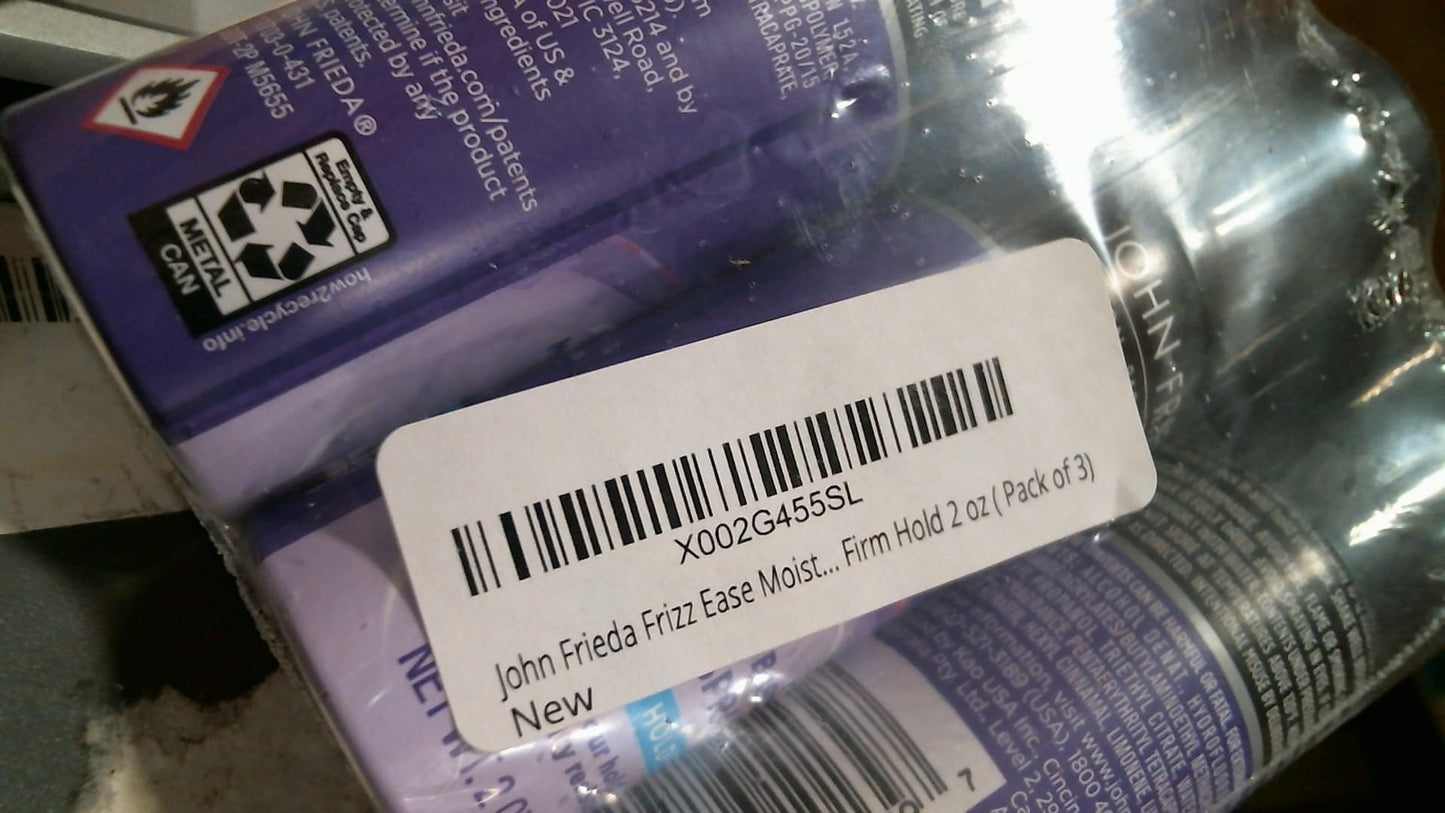 John Frieda Frizz Ease Moisture Barrier Hairspray, Firm Hold 2 oz ( Pack of 3) Beauty & Personal Care John Frieda