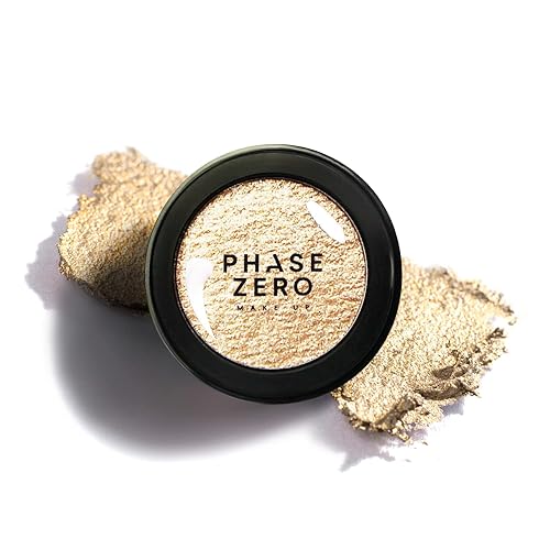 PHASE ZERO Metal Foil Eyeshadow - Shade 'Star Girl' - 2g / 0.07 Oz. - Easy-to-Apply, Highly Pigmented, Long-Lasting Wear for Bold Eye Makeup Beauty & Personal Care PHASE ZERO