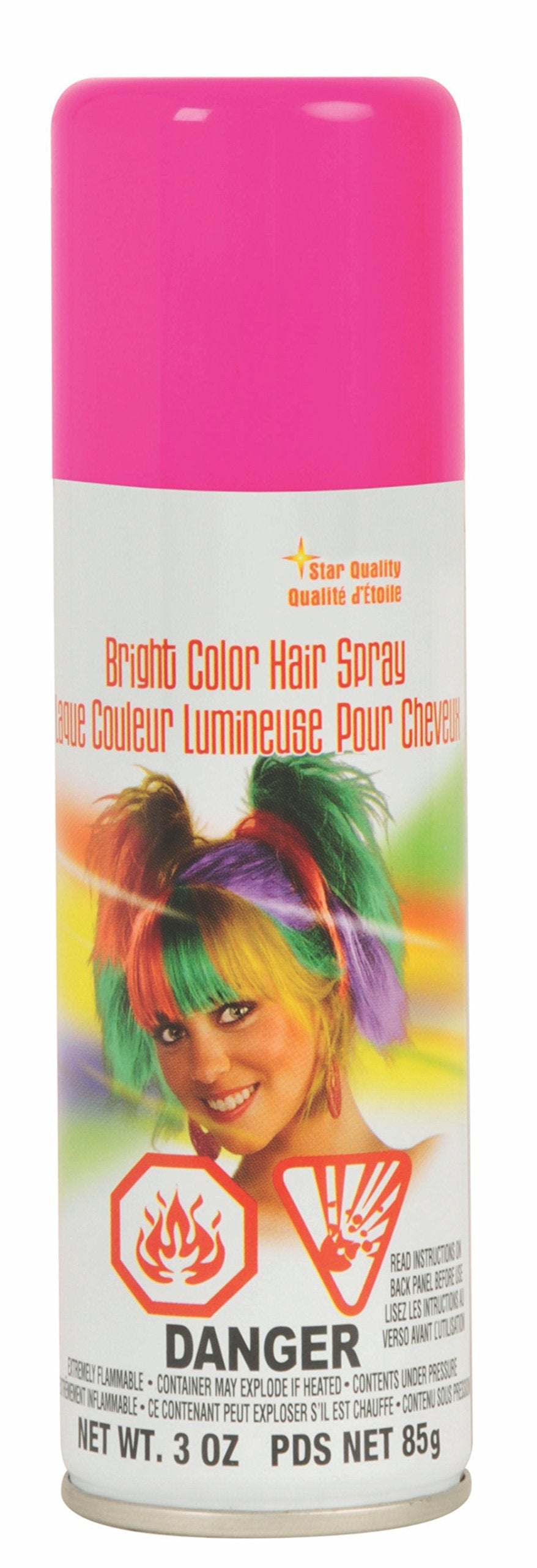 Rubie's Bright Color Hairspray, Pink Beauty & Personal Care Rubies