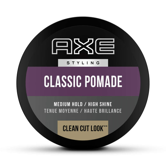 AXE Hair Pomade for Men For a Clean Cut Look Classic Easy to Use Styling Hair Product 2.64 oz Beauty & Personal Care AXE