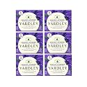 Yardley London English Lavender Nourishing Bath Bar Soap, Calming and Soothing with Essential Oils, 6 Boxes (2 Bars Each, 4 oz Per Bar) Beauty & Personal Care Yardley