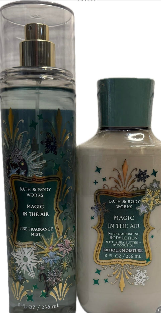 Bath & Body Works Magic In the Air Body Lotion and Fine Fragrance Mist Set of 2 Beauty & Personal Care Bath & Body Works
