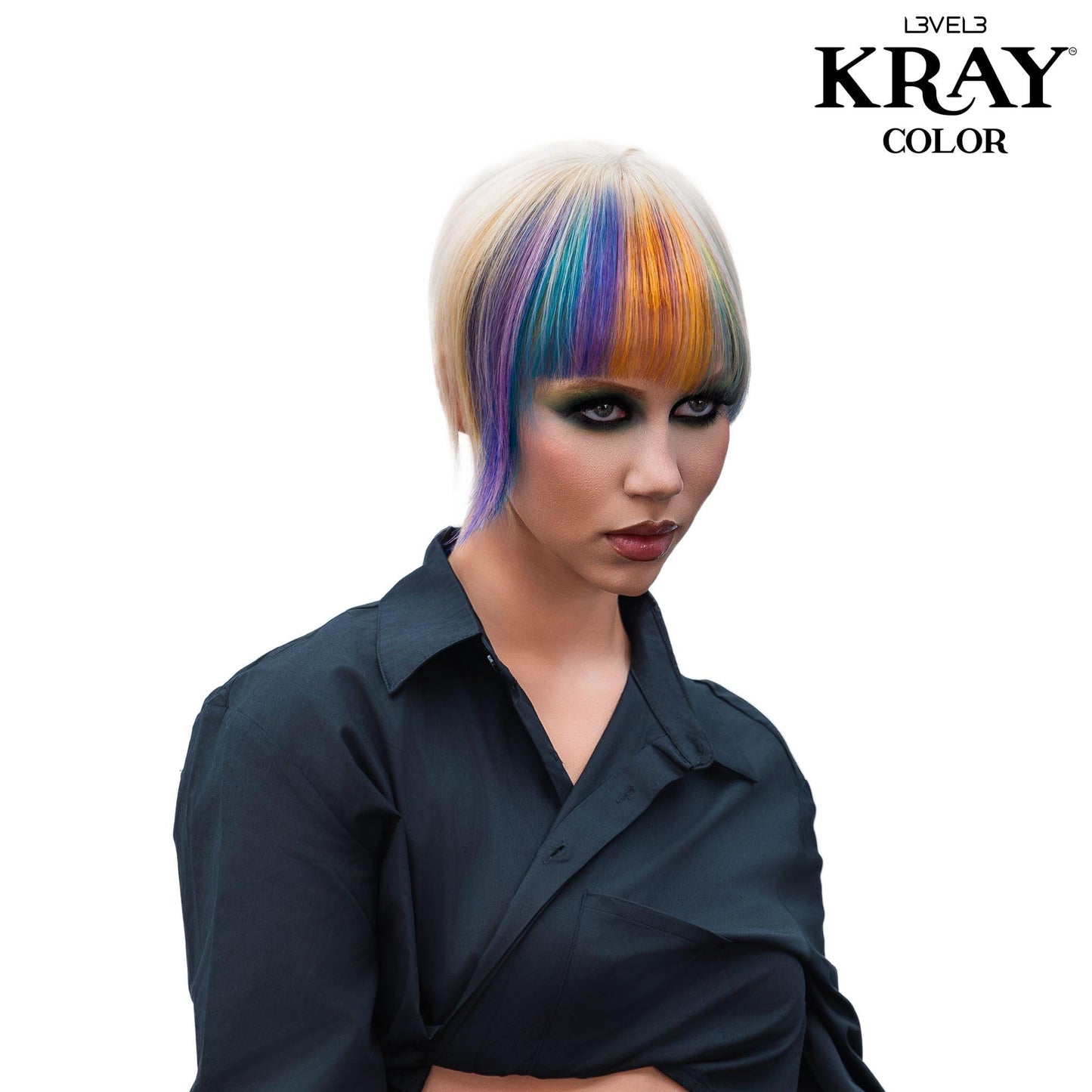 L3 - Level 3 Kray Semi Permanent Hair Color - Semi Permanent Hair Dye with Aloe Vera - Clear Beauty & Personal Care L3