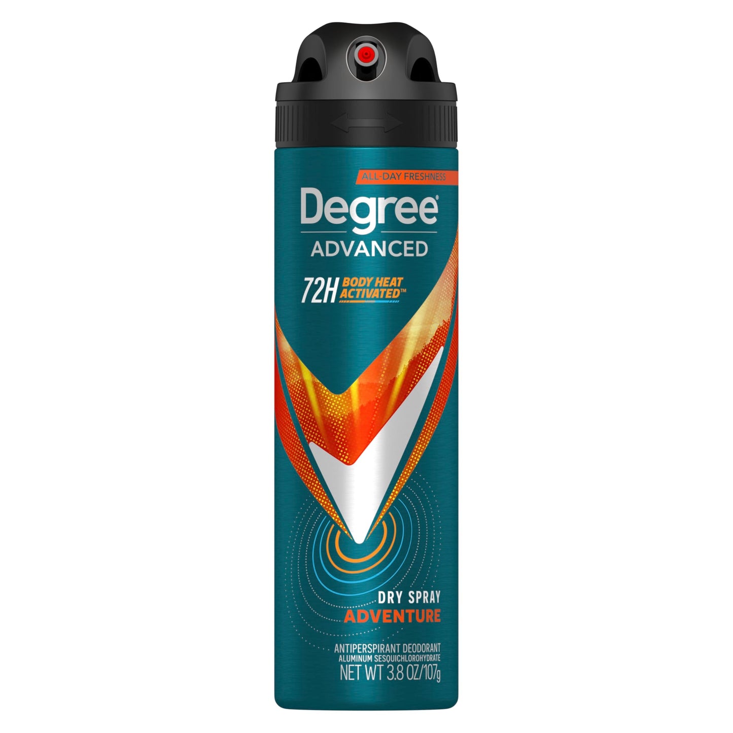 Degree Men Advanced Antiperspirant Deodorant Dry Spray 72-Hour Sweat and Odor Protection Adventure Deodorant For Men With Body Heat Activated Beauty and Personal Care Degree