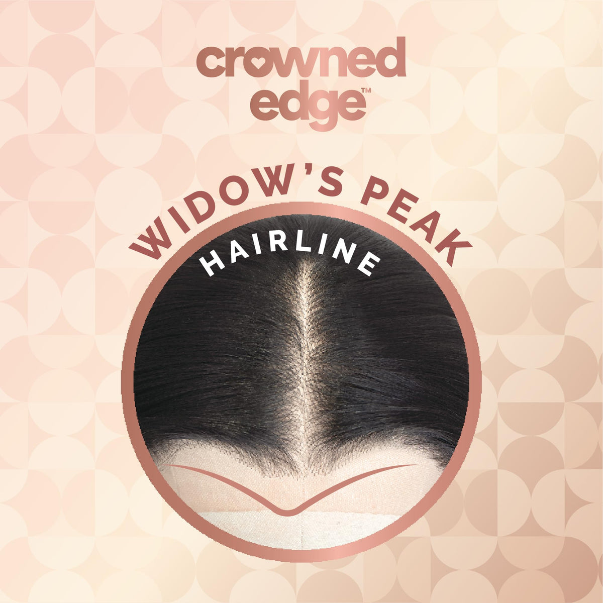 Sensationnel Crowned Edge Widow's Peak Wig -Euro Body 28,BALAYAGECHOCOLATE