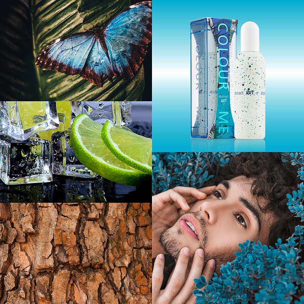Milton-Lloyd Colour Me Abstract Art - Eau de Parfum - Long Lasting Perfume for Men - Patchouli, Sandalwood Cologne for Men - Woody Fragrances - 3 oz Beauty & Personal Care COLOUR ME