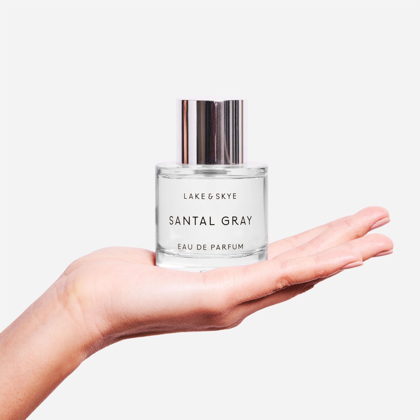 Lake & Skye Santal Gray Eau de Parfum, Long Lasting Fragrance, 1.7 fl oz (50 ml) - Santal, Cardamom, Sandalwood, Earthy, Musk, Vegan, Paraben-Free Beauty & Personal Care Lake & Skye