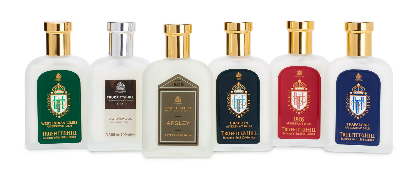 Truefitt & Hill Luxury Aftershave Balm - Trafalgar - Premium Soothing Moisturizer with Aloe Vera Extract - Ideal for Sensitive Skin, Razor Burn… Beauty & Personal Care Truefitt & Hill