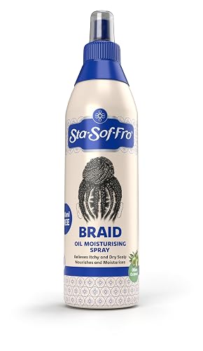 Sta-Sof-Fro BRAID Oil Moisturizing Spray 250mL, Blue Beauty & Personal Care Sta-Sof-Fro