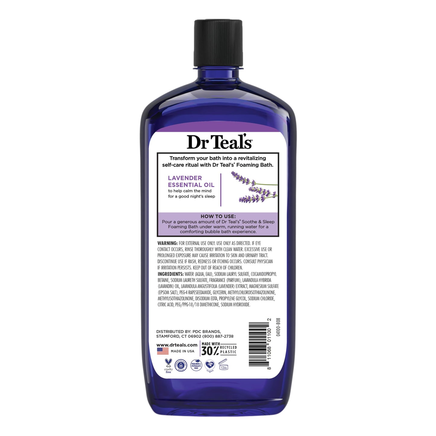 Dr. Teal's Foaming Bath, Lavender, 34 Fluid Ounce,Pack of 2 Beauty and Personal Care Dr Teal's