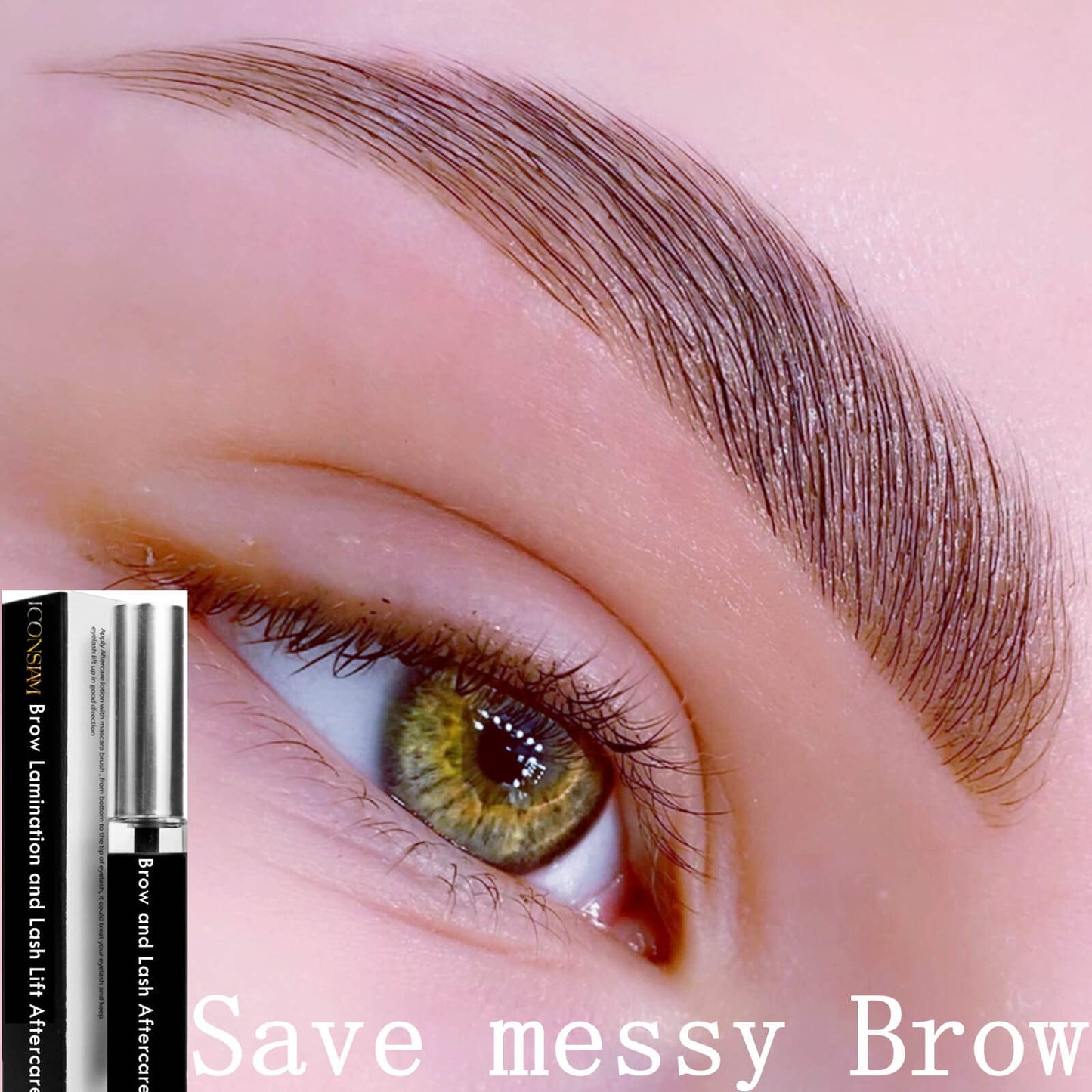 Brow Lamination and Lash Lift Nutrition Clear Eyelash Perm Aftercare Save Burning Eyelash & Eyebrow, Keratin Boost Care Fix Messy Brows/Lashes into Beauty & Personal Care Libeauty