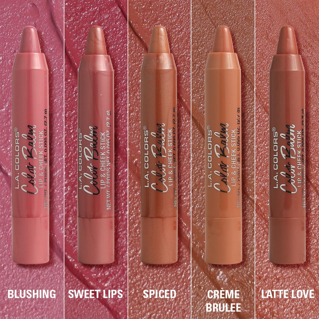 L.A. COLORS Color Balm - Lip & Cheek Stick, Latte Love CCL703 Beauty and Personal Care L.A. COLORS
