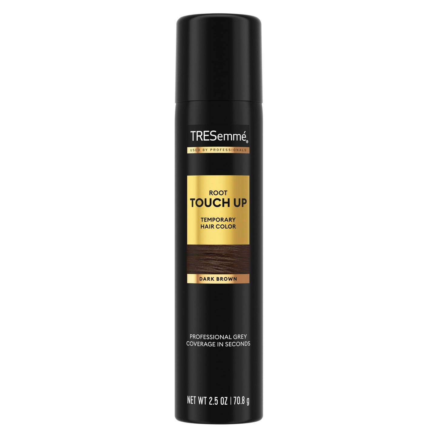 TRESemmé Temporary Hair Color Root Touch-Up Dark Brown Ammonia-free, Peroxide-free Root Cover Up Spray 2.5 Fl Oz Beauty & Personal Care TRESemmé