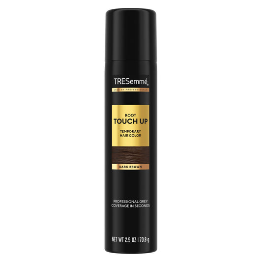 TRESemmé Temporary Hair Color Root Touch-Up Dark Brown Ammonia-free, Peroxide-free Root Cover Up Spray 2.5 Fl Oz Beauty & Personal Care TRESemmé