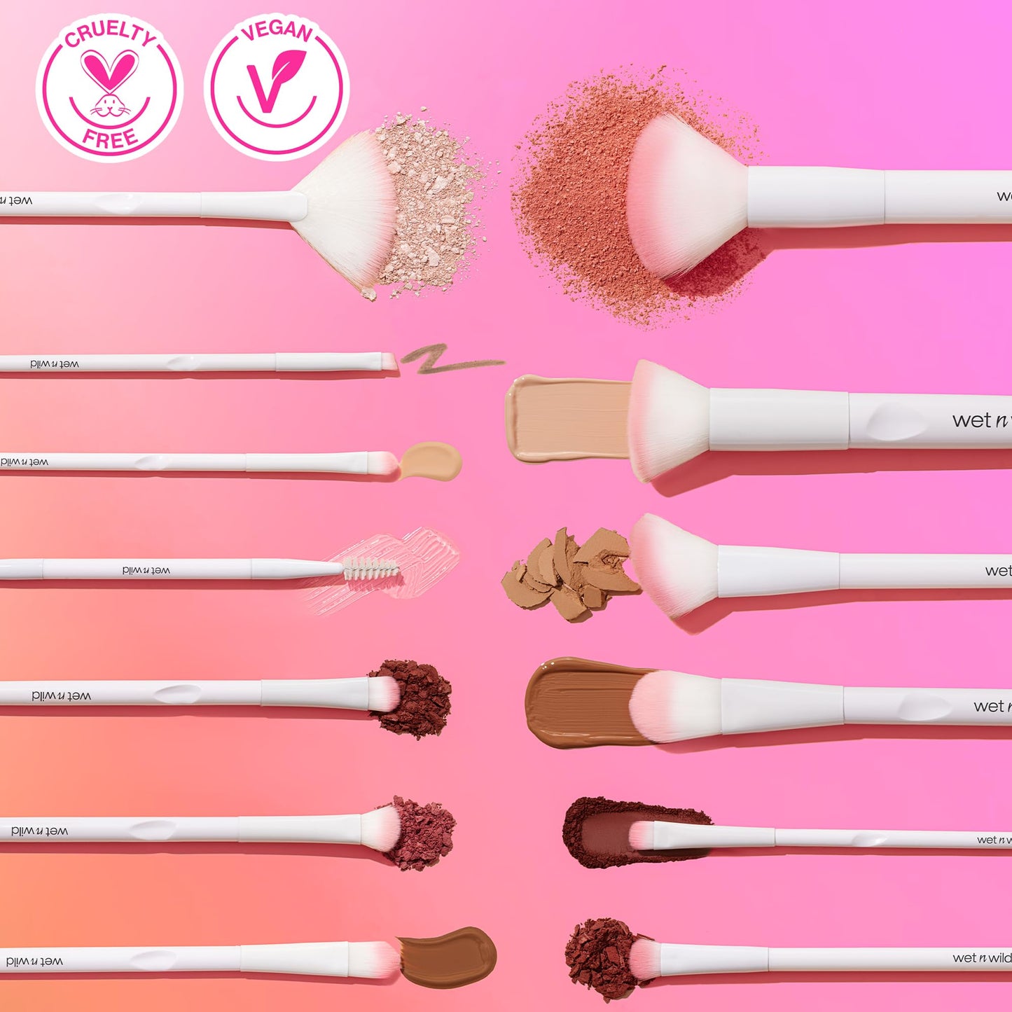 wet n wild Eyeshadow Brush, Precision Blending Application, Soft Synthetic Fibers, Ergonomic Handle for Comfortable Control Beauty & Personal Care wet n wild