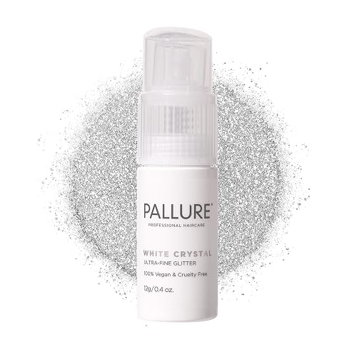 Ultra-Fine Hair Glitter - White Crystal, Fairy Pink, Radiant Gold - Lightweight, Non-Sticky, Made for All Hair Types - for Festivals, Parties Beauty & Personal Care Pallure