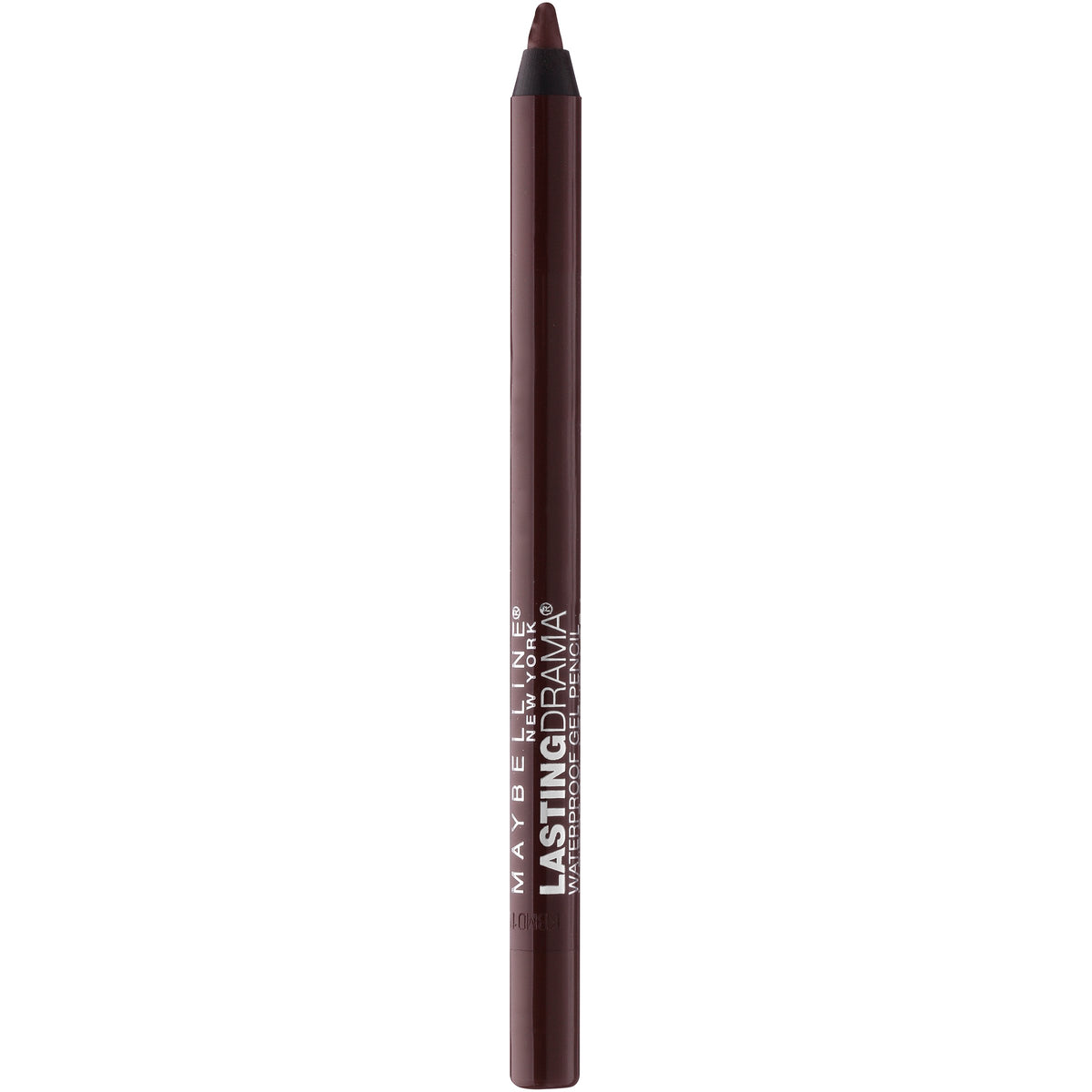 Maybelline Eyestudio Lasting Drama Waterproof Matte Gel Pencil Brown Eyeliner Makeup, Glazed Toffee, 1 Count