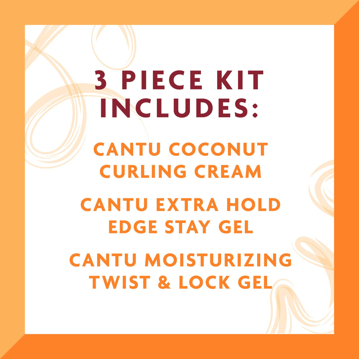 Cantu Coconut Twist Bundle, 3 Count Beauty & Personal Care Cantu
