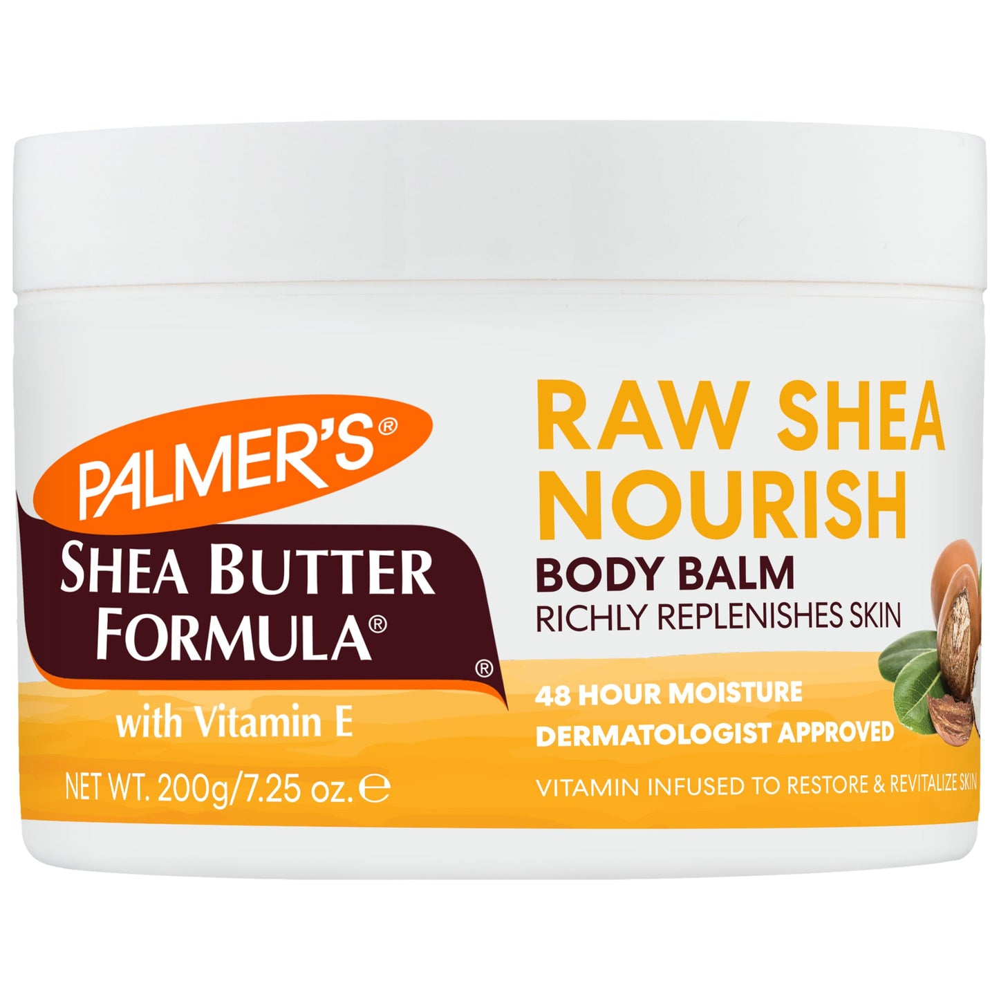 Palmer's Shea Butter Formula Raw African Shea Butter Balm, Nourishing Body Moisturizer for Rough, Dry Skin, 7.25 Ounces Beauty & Personal Care Palmer's